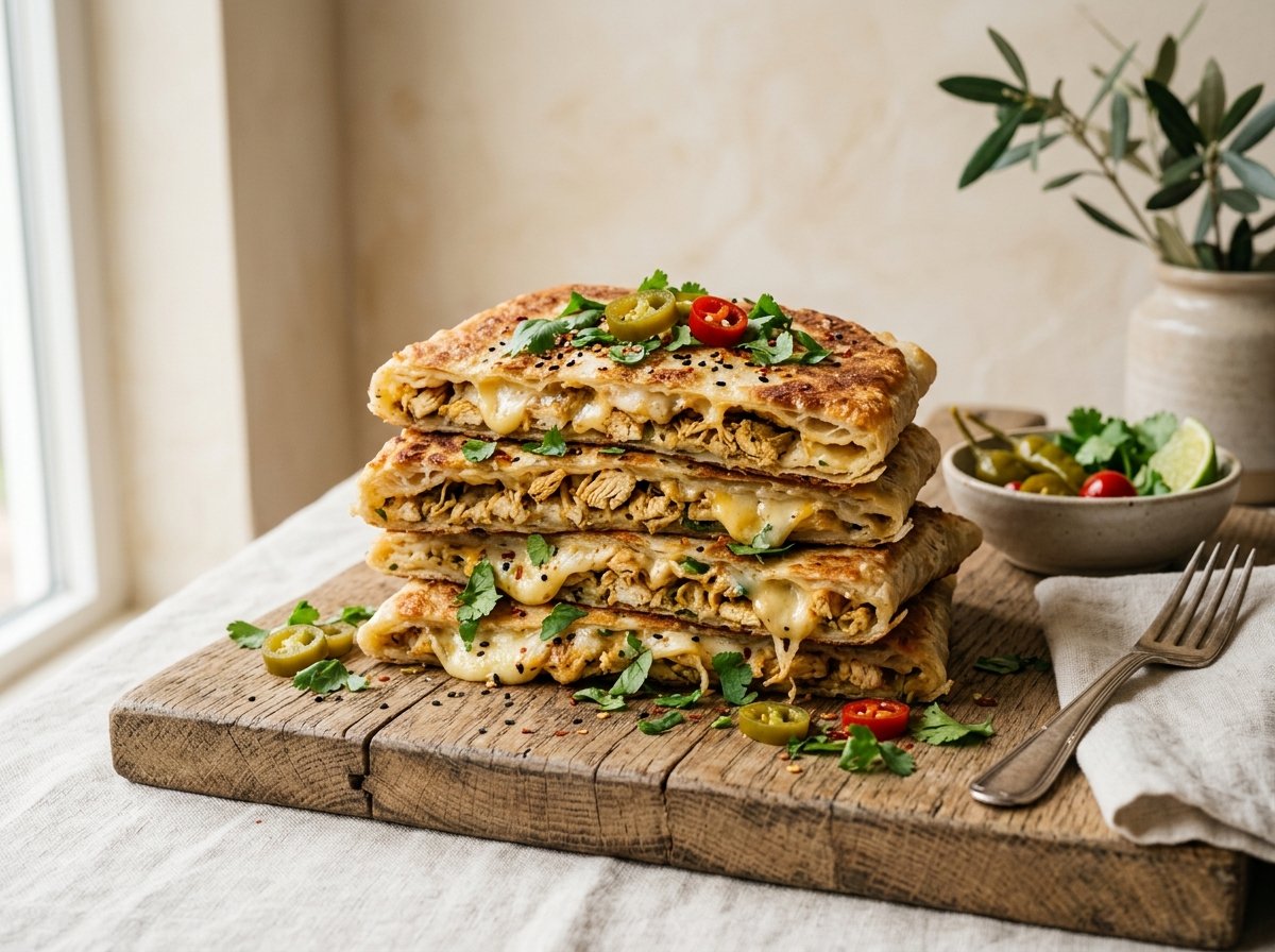 Chicken Mutabak
